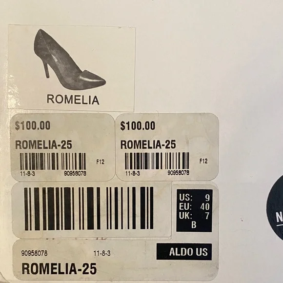 Zebra Print Calf Hair Heels - Picture 10 of 10